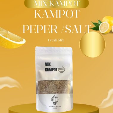 Mix salt, Kampot Pepper GI and citrus 100g
